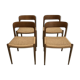 Set de 4 chaise N.O.Moller