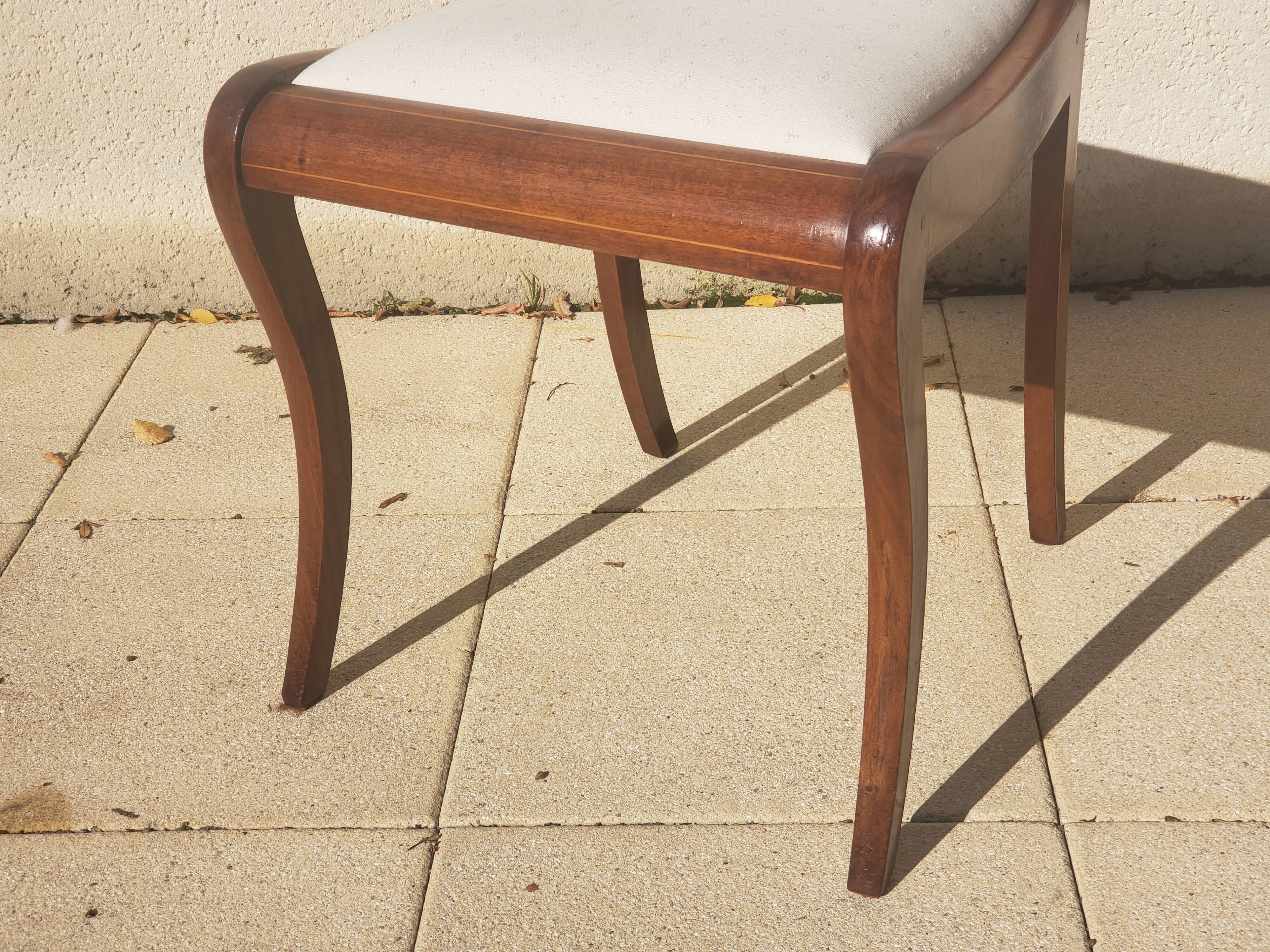 4 Antique Louis Philippe Chairs