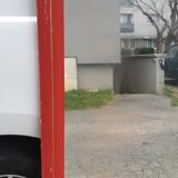 Rectangular mirror with mercury XIXth