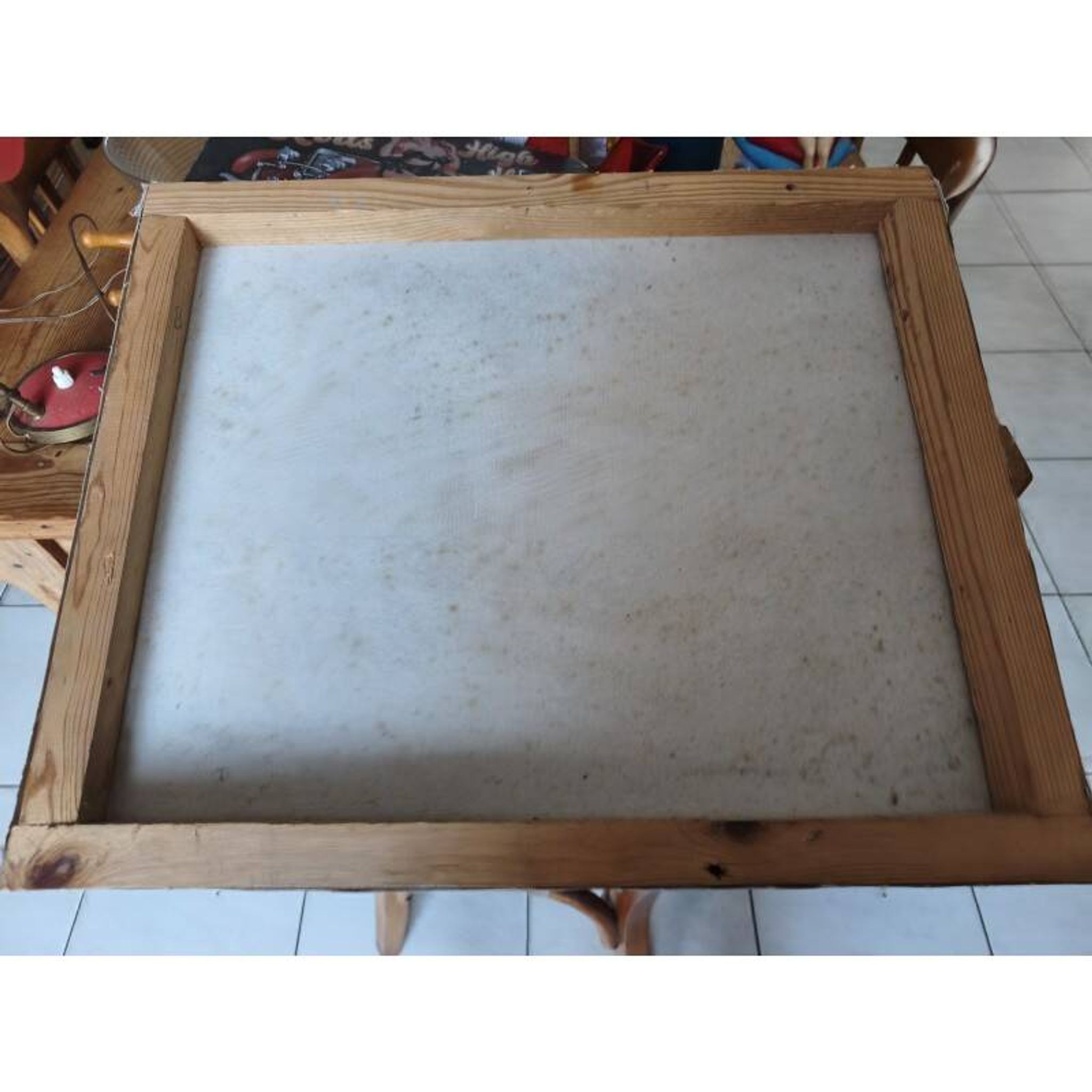 Tableau huile sur toile "Vue méditerranéenne"
