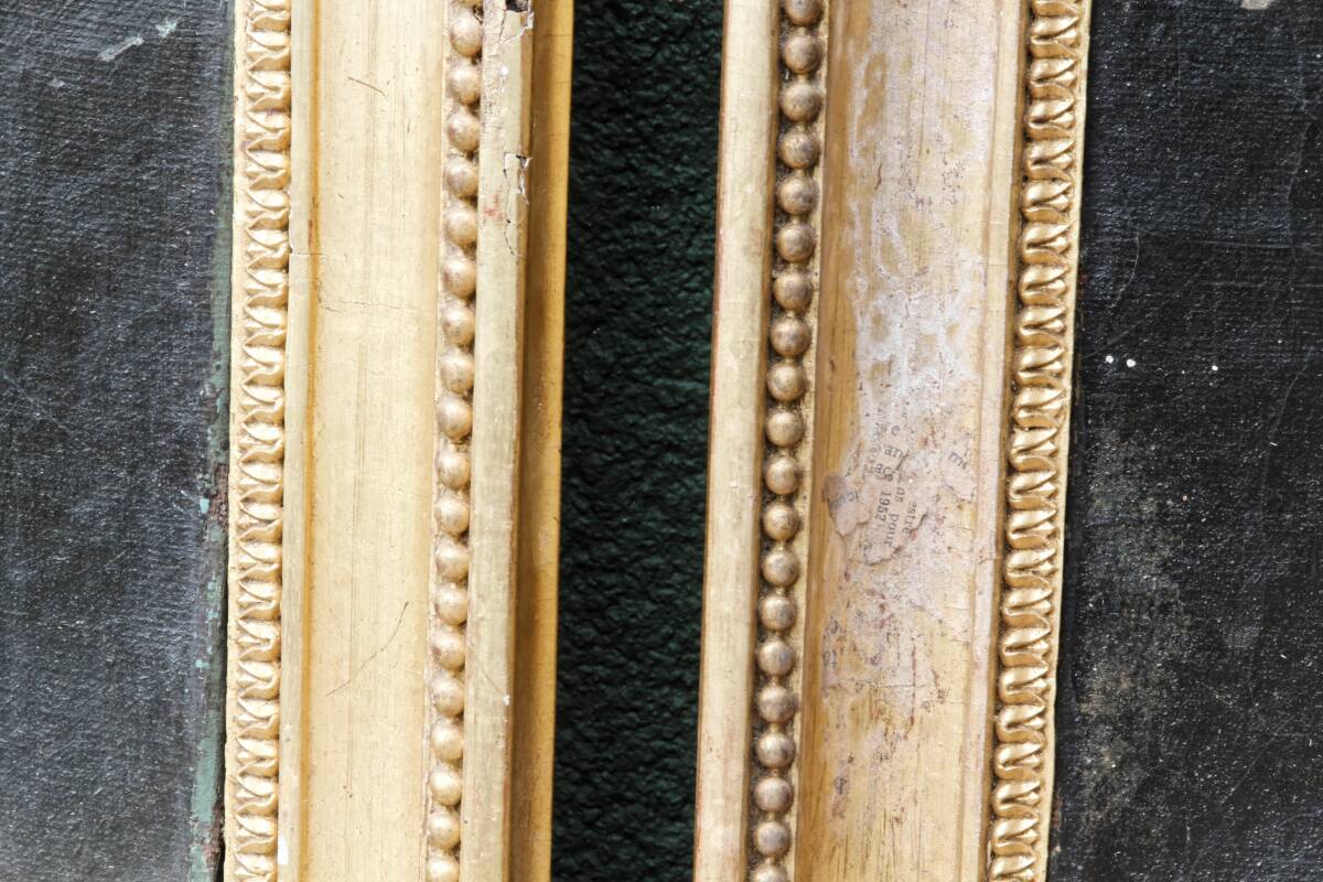 Pair of portraits, man, woman, early 19th century