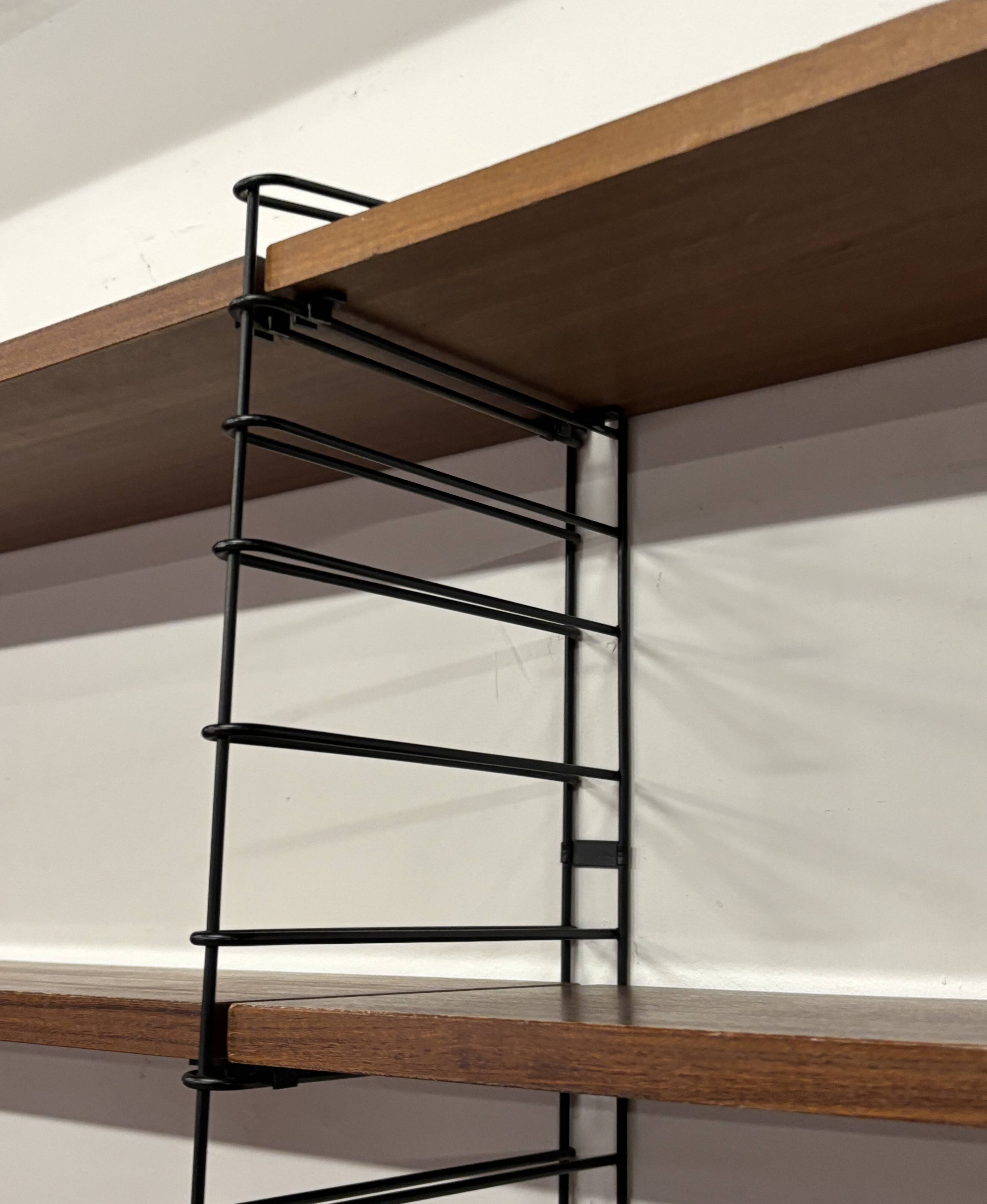 Vintage XXL Tomado Holland Teak Wall Unit Shelving unit Modular 1960 Design