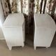 2 restored antique bedside tables