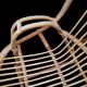 Large vintage rattan armchairs, 1960s