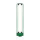 Lampadaire néon vert Gian Nicola Gigante 1981