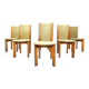 Vintage Danish dining chairs set of 6 - 1970s