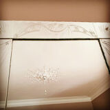 Venetian art deco mirror