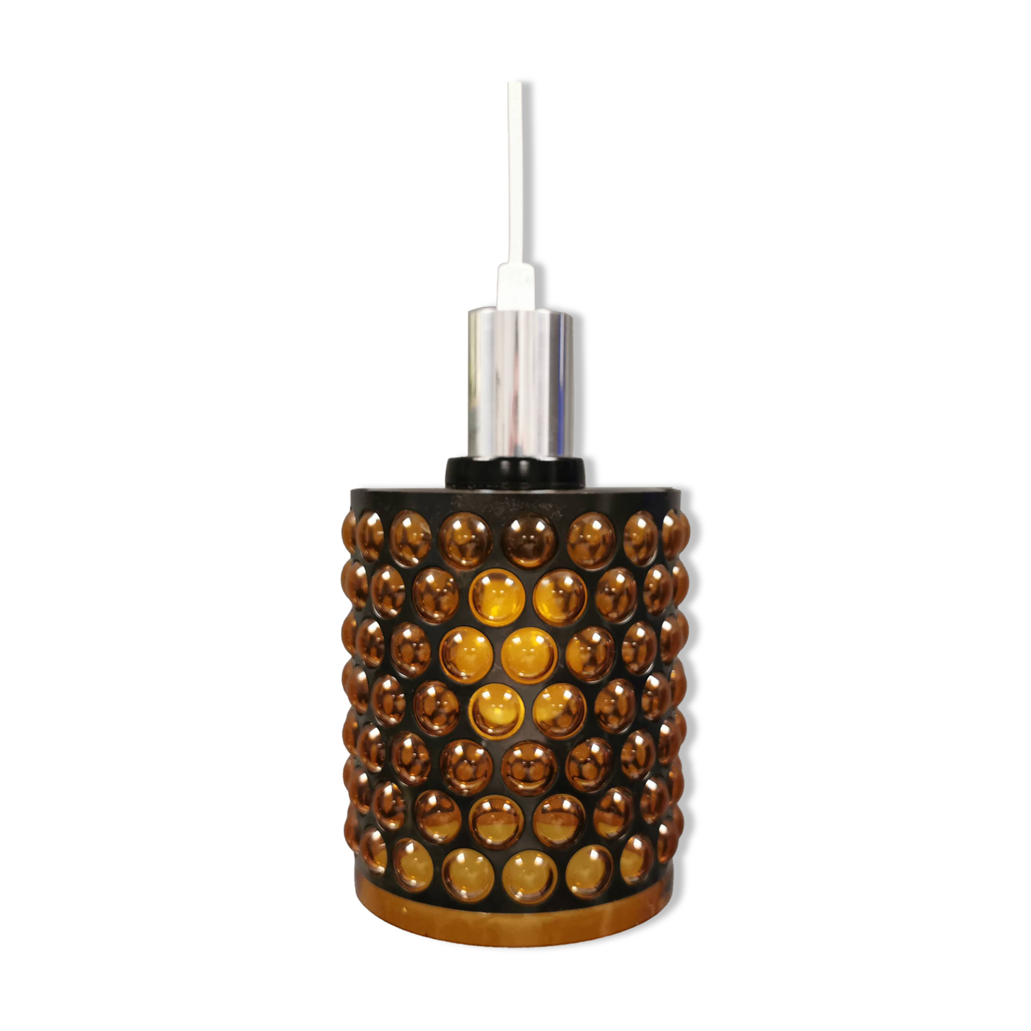 Vintage hanging lamp estimated from the 1980s.