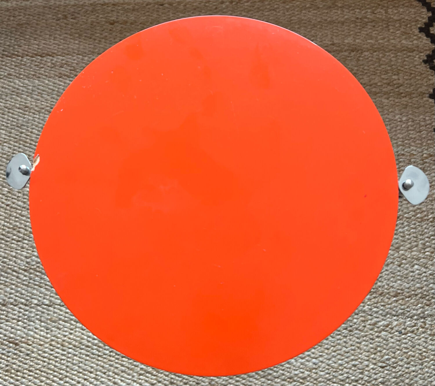 Vintage orange dressing table Bremshey & co 1960