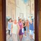 Lithograph: animated street by JP Milleliri