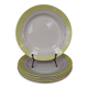 6 assiettes plate vintage de primefleur Françoise