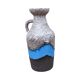 Ceramic vase with handle, fat lava, Strehla Keramik, Germany, 1970s.