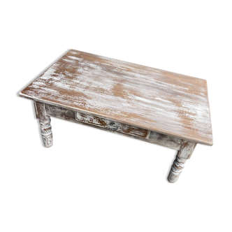 Table basse en noyer