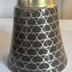 HAVILAND Limoges porcelain Gold & White Vase pot ONZE DE COEUR hand-decorated