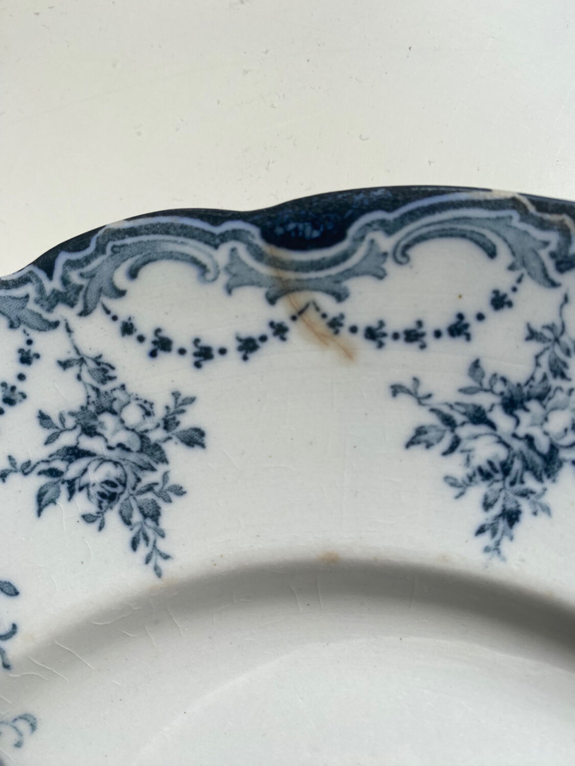 3 beautiful old English plates