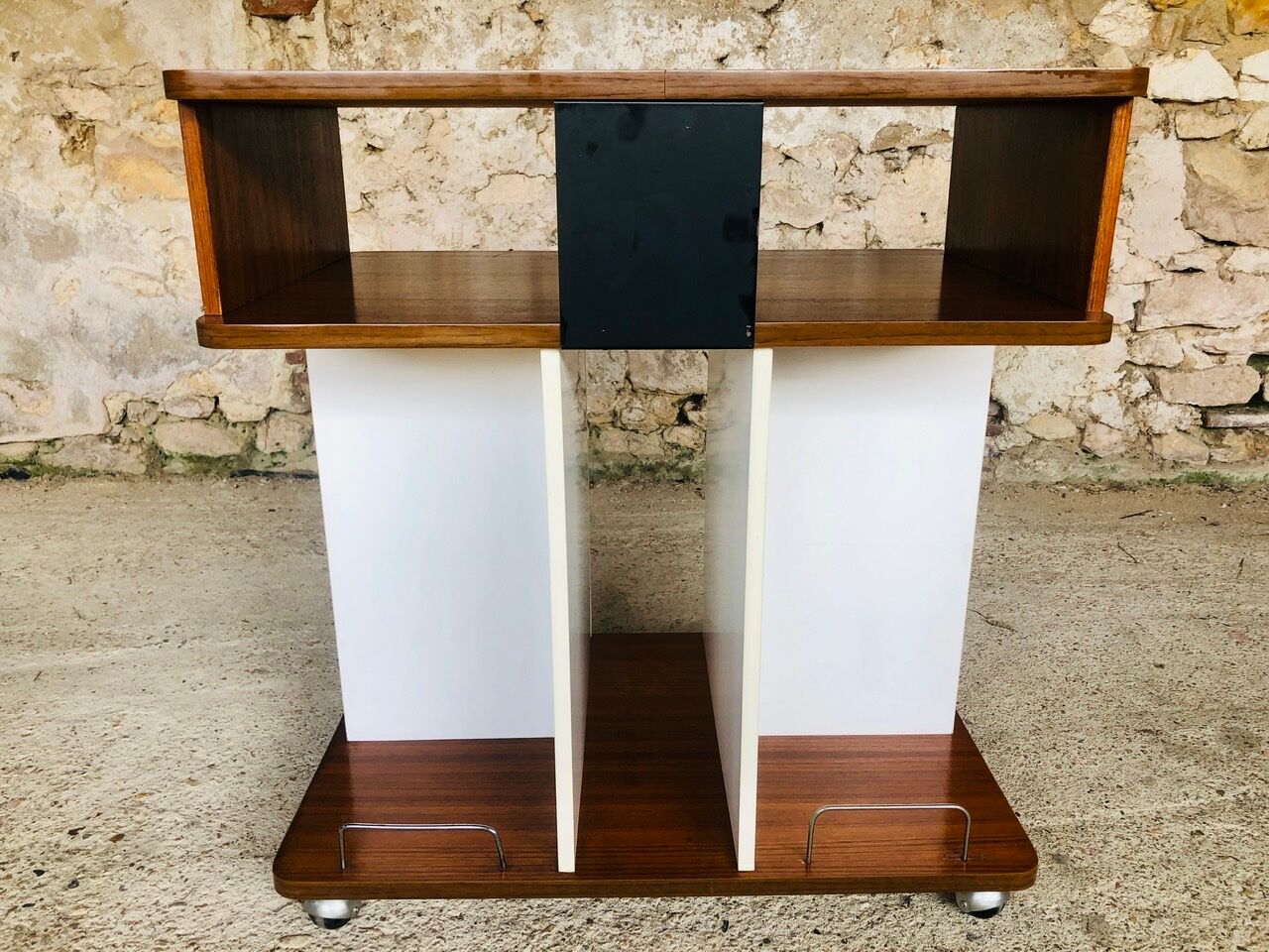 Stereo hi-fi stand / teak tv circa 70/80