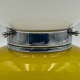 Murano Glass Yellow Table Lamp Mazzega, 60s