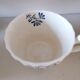 Ensemble de 4 tasses et soucoupes en faïence anglaise