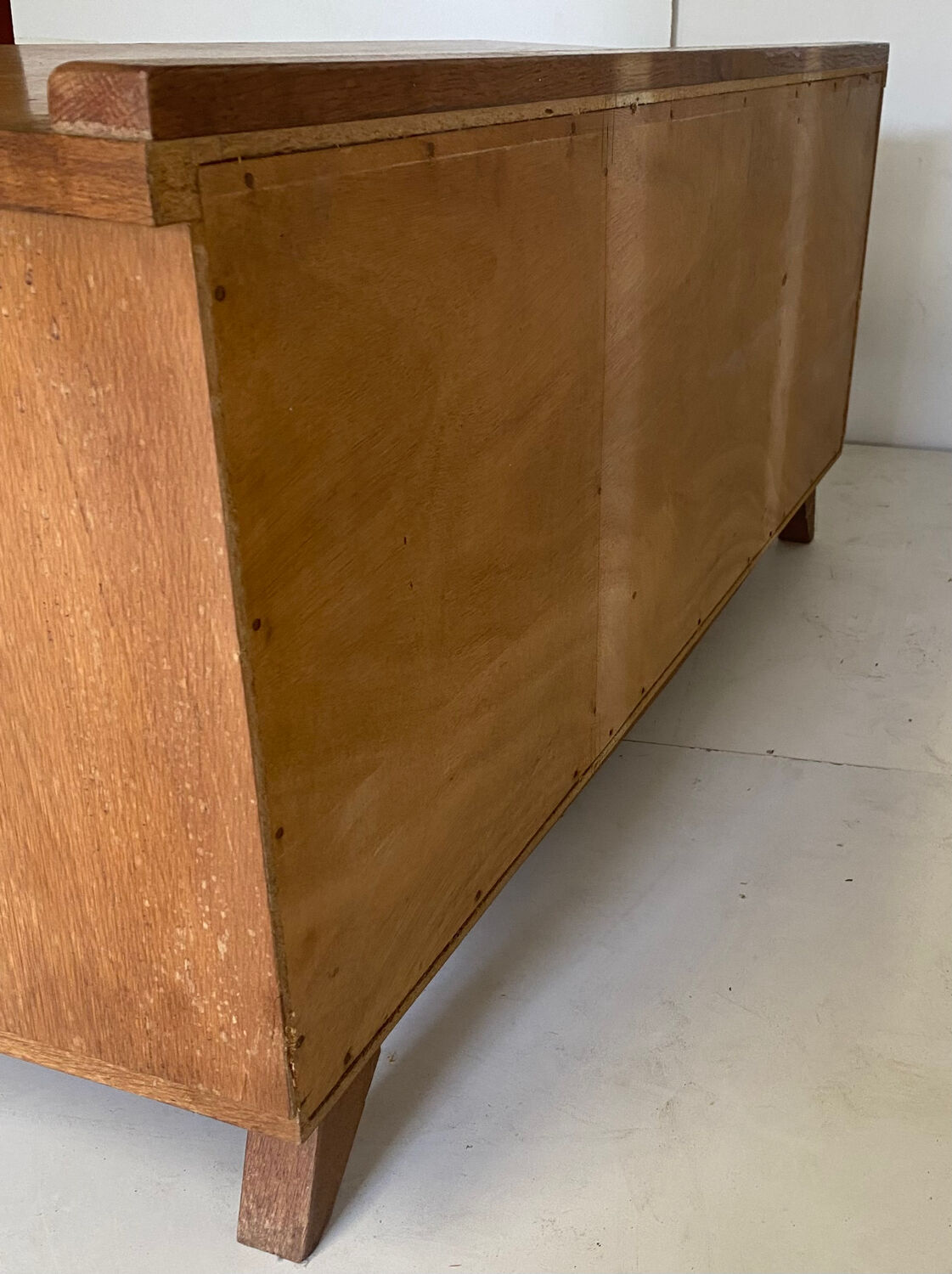 Vintage chest of drawers feet compass