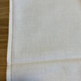 Cotton napkin edged by hand with flowers, France