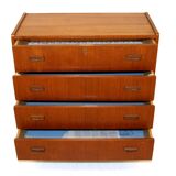Commode en teck, Suède, 1960