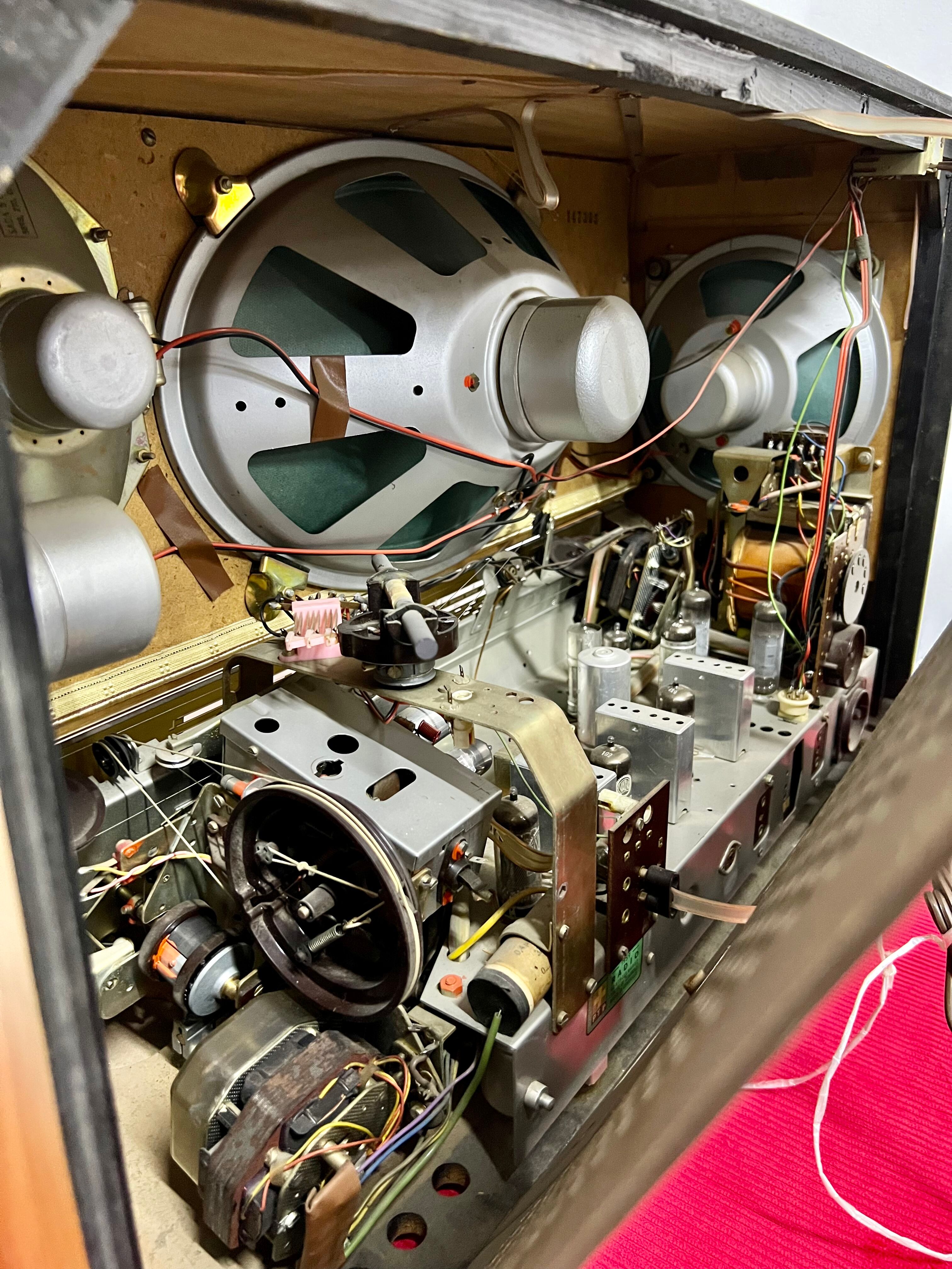 Old radio SABA Freiburg Automatic 9 years 1958 / vintage super condition