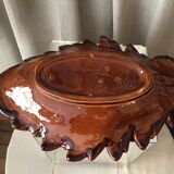 Fruit cup in the shape of vintage leaf sign rb