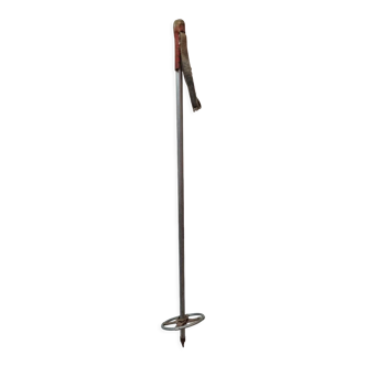 Ski pole, aluminum early twentieth century