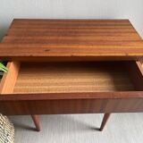 Bedside table vintage feet compass