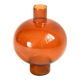 Amber round vase