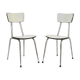 Paire de chaises en formica vintage