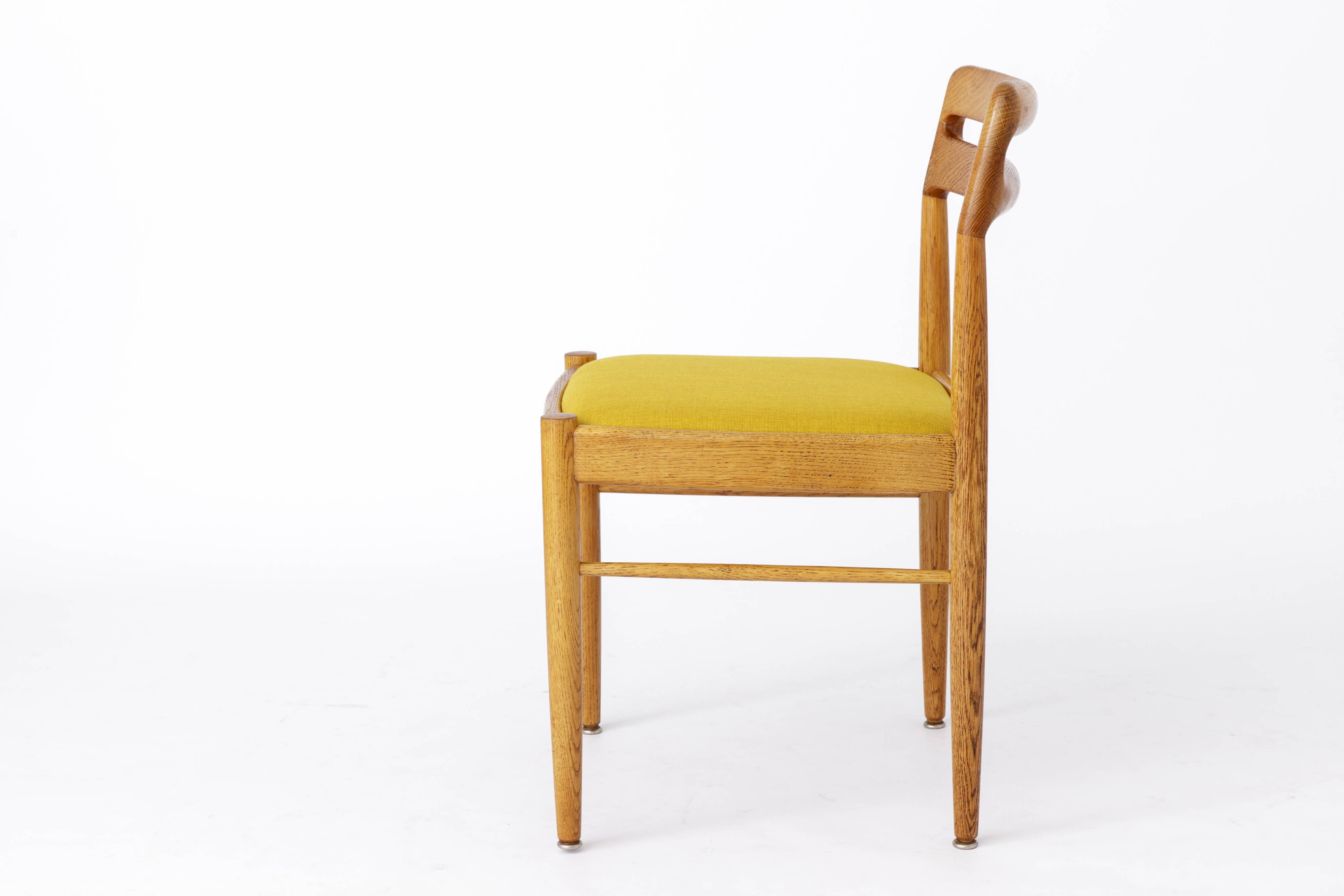 1 of 4 Vintage Chair Bramin Danish 60s-70s Oak