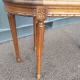 Banquette de piano 6 pieds cannee ancienne style louis xvi vintage
