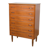 Mid-century teak dresser, Denmark, 1960s