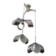 Stainless steel flower cascade suspension, 1970