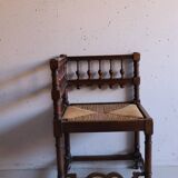 Vintage fireplace corner chair