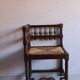 Vintage fireplace corner chair