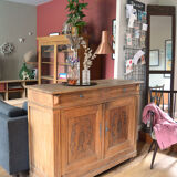 Bahut patinated wood