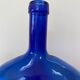 Carafe / vase / lady-jeanne in cobalt blue glass
