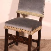 12 chaises espagnoles en hêtre