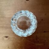 Small pot with chiseled crystal lid
