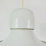 White metal pendant lamp by Joe Colombo, Italy, 1950s
