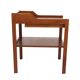 Scandinavian mahogany bedside table, Sweden, 1950