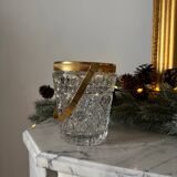 Crystal ice bucket