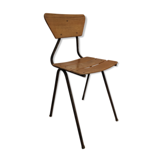 Old vintage children's chair from the 50s