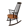 Rocking scandinavian vintage chair c. 1960