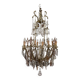 Glass chandelier Italy 20th Century