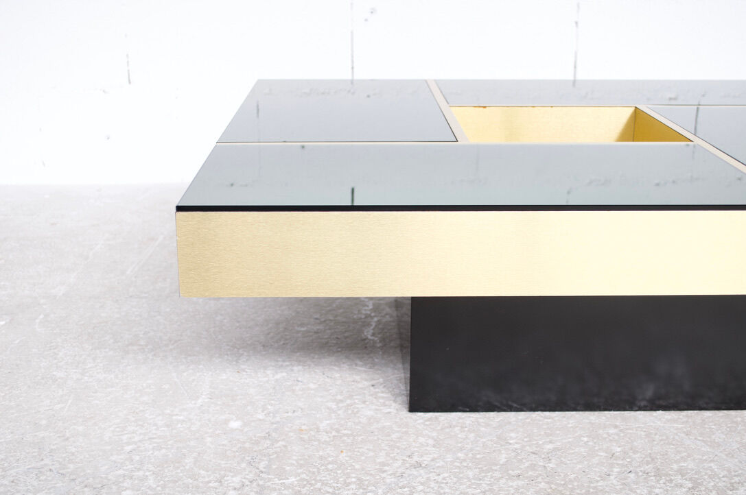 Coffee table bar 70' ny form by Ausenda-Grossi-Gavioli