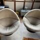 Pierre Paulin F422 Artifort Swivel Globe Armchairs