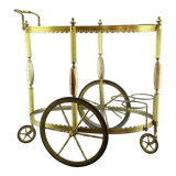 Troller bar in bronze and glass